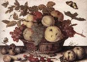 AST, Balthasar van der Basket of Fruits vvvv Spain oil painting reproduction